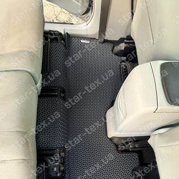 Комплект килимків EVA/Ромб до салону на Toyota Prius V (2011 - 2021) Чорний/Чорний 12933-01-21-41 зображення 21
