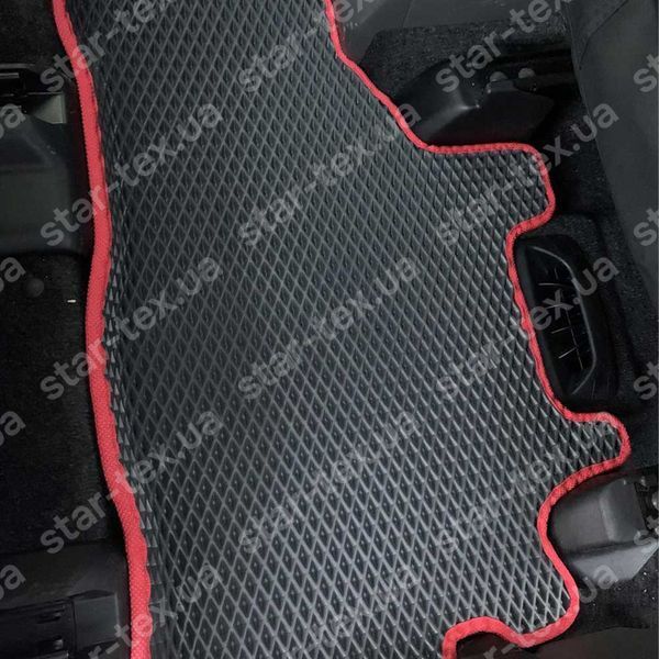 Комплект килимків EVA/Ромб до салону на Toyota Prius V (2011 - 2021) Чорний/Чорний 12933-01-21-41 зображення 8