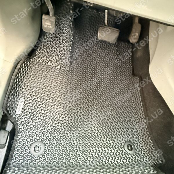 Комплект килимків EVA/Ромб до салону на Toyota Prius V (2011 - 2021) Чорний/Чорний 12933-01-21-41 зображення 12