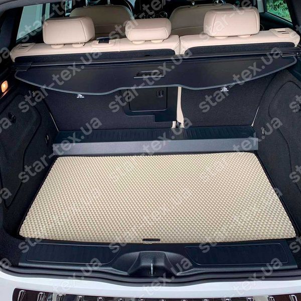 Килимок до багажника на Mercedes-Benz B-Class ED W246 (2011 - 2018) EVA/Ромб Чорний/Чорний 13814-01-21-41 зображення 2
