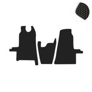 Комплект ковриков на 1-й ряд на Ford Transit VI (2006 - 2014) EVA/Ромб Черный/Черный 13544-01-21-41 фото 1