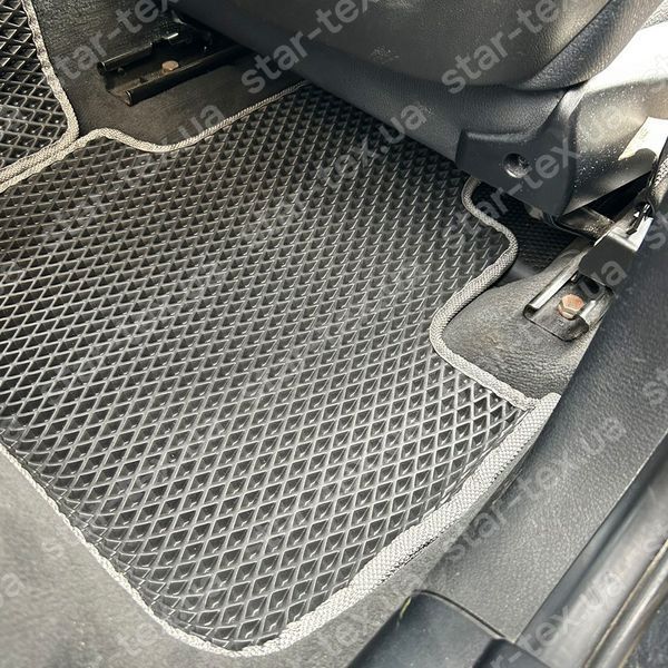 Комплект килимків EVA/Ромб до салону на BMW X3 E83 (2003 - 2010) Чорний/Чорний 10245-01-21-41 зображення 18