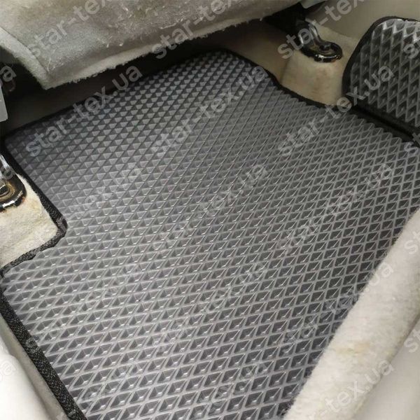Комплект килимків EVA/Ромб до салону на Hyundai Accent III (MC) (2005 - 2010) хетчбек Чорний/Чорний 15436-01-21-41 зображення 4