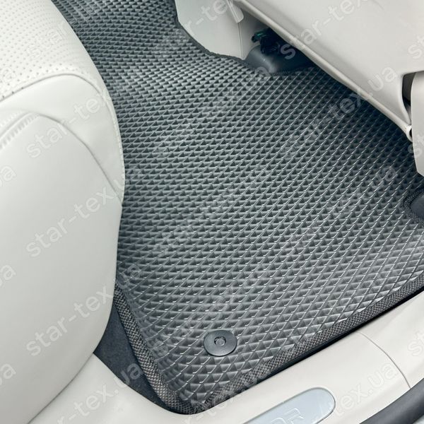 Комплект ковриков в салон на Leapmotor C11 (2021 - ) EVA/Ромб Черный/Черный 17365-01-21-41 фото 24