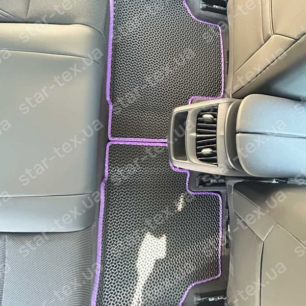 Комплект ковриков в салон на Cupra Tavascan (2023 - ) EVA/Ромб Черный/Черный 17433-01-21-41 фото 23