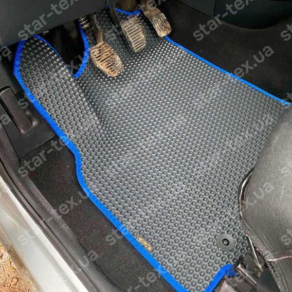Комплект килимків EVA/Ромб до салону на Citroen Berlingo II (2008 - 2018) Чорний/Чорний 13431-01-21-41 зображення 2