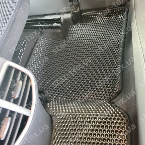 Комплект ковриков в салон на Hyundai Ioniq EV (2019 - 2022) EU EVA/Ромб Черный/Черный 17115-01-21-41 фото 17