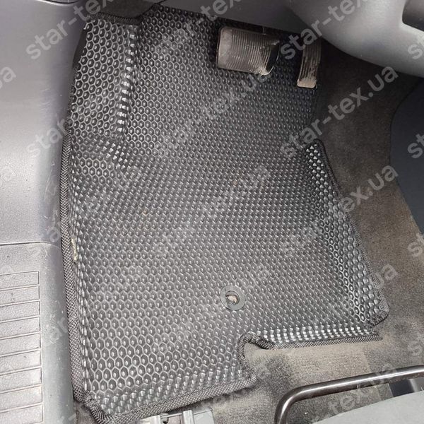 Комплект килимків EVA/Ромб до салону на Jeep Compass I (MK49) (2006 - 2016) Чорний/Чорний 13688-01-21-41 зображення 17