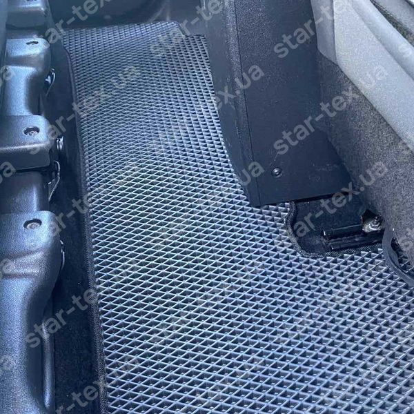 Комплект килимків до салону на Renault Scenic III (2009 - 2016) EVA/Ромб Чорний/Чорний 15834-01-21-41 зображення 12