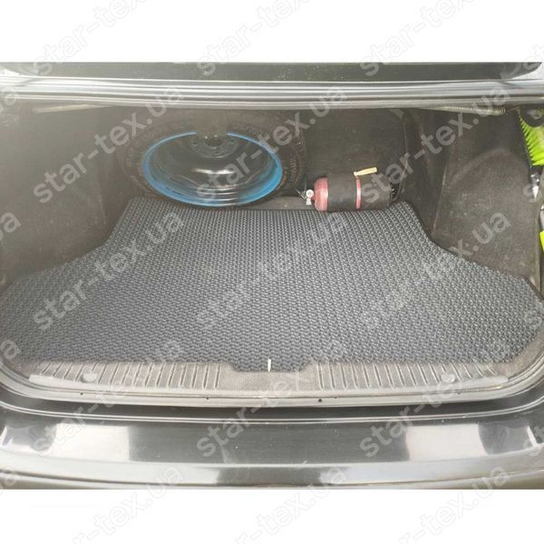 Килимок EVA/Ромб до багажника на Chevrolet Lacetti (2003 - 2016) седан Чорний/Чорний 15094-01-21-41 зображення 3