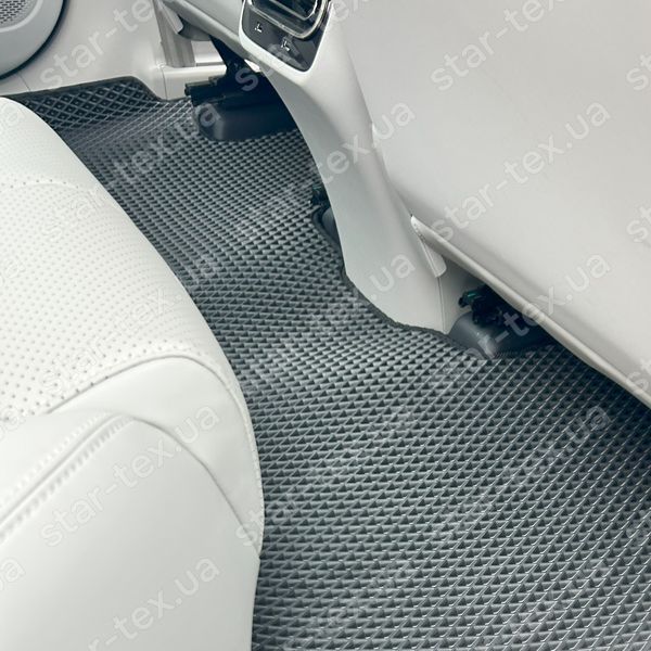 Комплект ковриков в салон на Leapmotor C11 (2021 - ) EVA/Ромб Черный/Черный 17365-01-21-41 фото 25