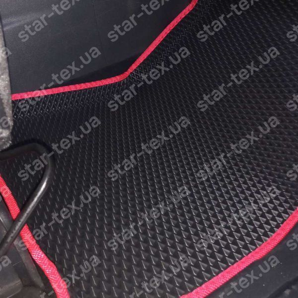 Комплект килимків до салону на Renault Scenic III (2009 - 2016) EVA/Ромб Чорний/Чорний 15834-01-21-41 зображення 19