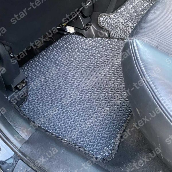 Комплект килимків EVA/Ромб до салону на Mazda 6 II (GH) (2008 - 2012) EU Чорний/Чорний 14945-01-21-41 зображення 13