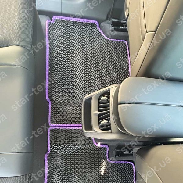 Комплект ковриков в салон на Cupra Tavascan (2023 - ) EVA/Ромб Черный/Черный 17433-01-21-41 фото 19