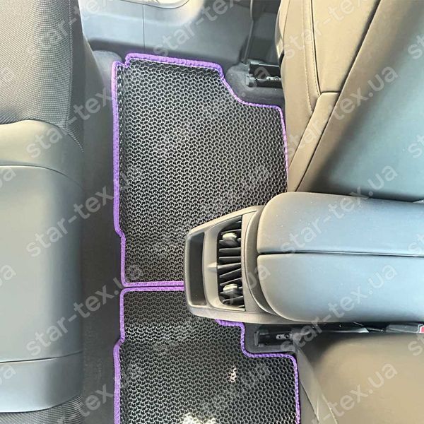 Комплект ковриков в салон на Cupra Tavascan (2023 - ) EVA/Ромб Черный/Черный 17433-01-21-41 фото 21