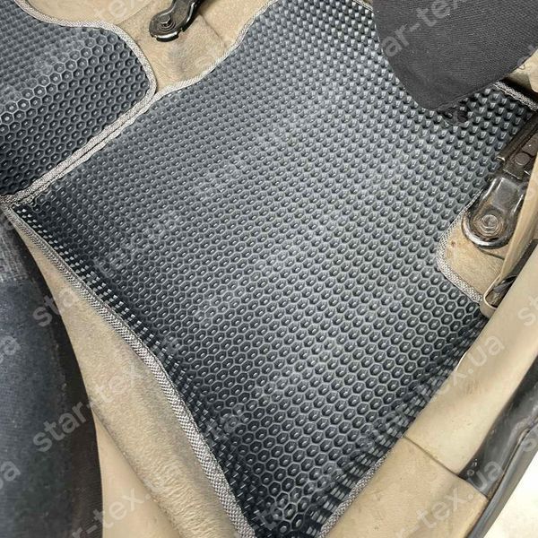 Комплект килимків EVA/Ромб до салону на Hyundai Accent III (MC) (2005 - 2010) хетчбек Чорний/Чорний 15436-01-21-41 зображення 10