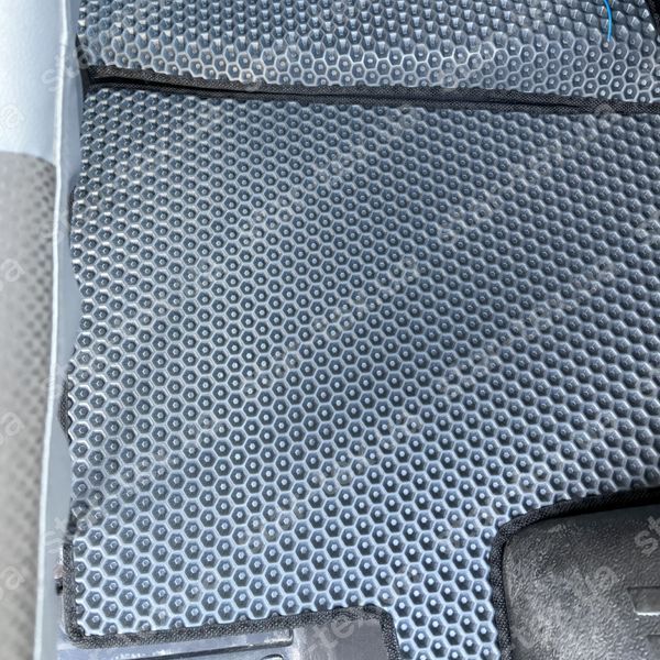 Комплект ковриков на 1-й ряд на Ford Transit VI (2006 - 2014) EVA/Ромб Черный/Черный 13544-01-21-41 фото 15