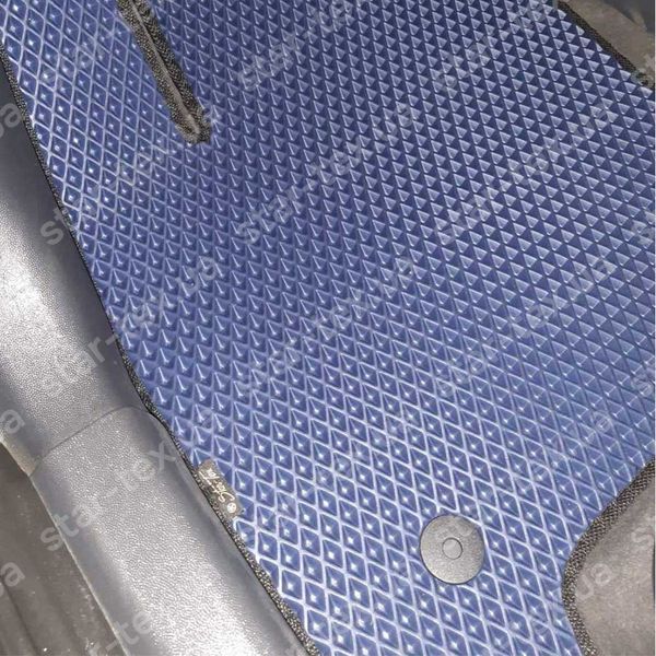 Комплект килимків EVA/Ромб до салону на Opel Meriva A (2002 - 2010) Чорний/Чорний 12179-01-21-41 зображення 3