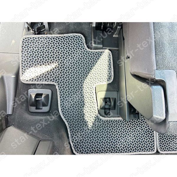 Коврики EVA/Ромб на 3-й ряд на Audi Q7 (4M) II (2015 - ) Черный/Черный 10140-01-21-41 фото 5