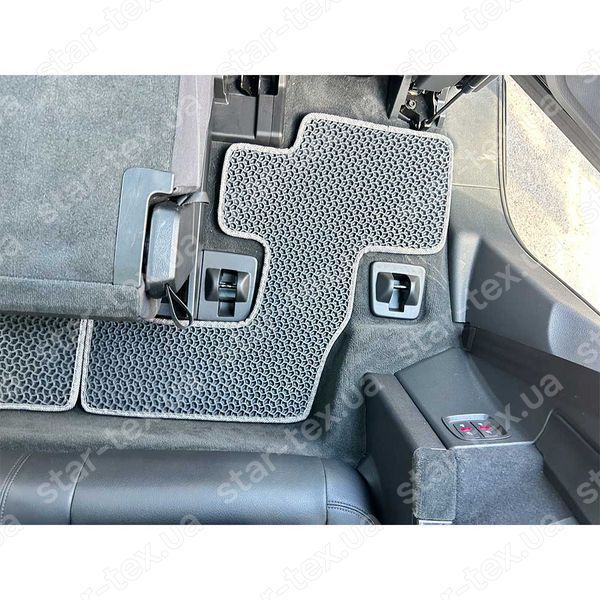 Коврики EVA/Ромб на 3-й ряд на Audi Q7 (4M) II (2015 - ) Черный/Черный 10140-01-21-41 фото 4
