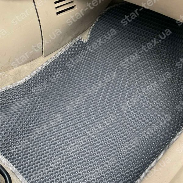 Комплект килимків EVA/Ромб до салону на Hyundai Accent III (MC) (2005 - 2010) хетчбек Чорний/Чорний 15436-01-21-41 зображення 8