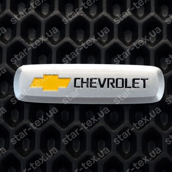 Металлический логотип для автомобильных ковриков Chevrolet 17193-04-11-00 фото 2