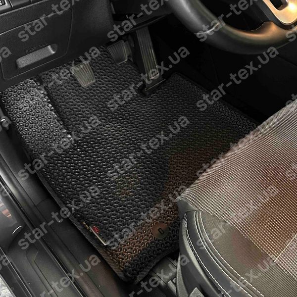 Комплект килимків до салону на KIA Sportage IV (QL) (2015 - 2021) EU EVA/Ромб Чорний/Чорний 15978-01-21-41 зображення 2
