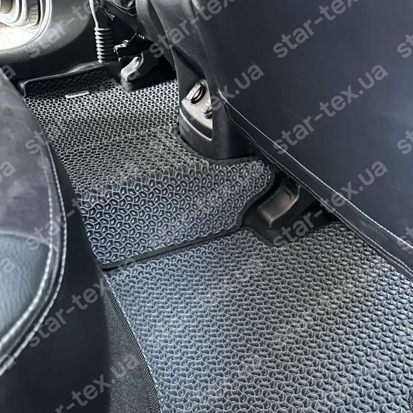 Комплект килимків до салону на KIA Sportage IV (QL) (2015 - 2021) EU EVA/Ромб Чорний/Чорний 15978-01-21-41 зображення 32
