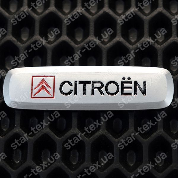 Металлический логотип для автомобильных ковриков Citroen 17193-04-13-00 фото 2