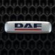 Металлический логотип для автомобильных ковриков DAF 17193-04-15-00 фото 2