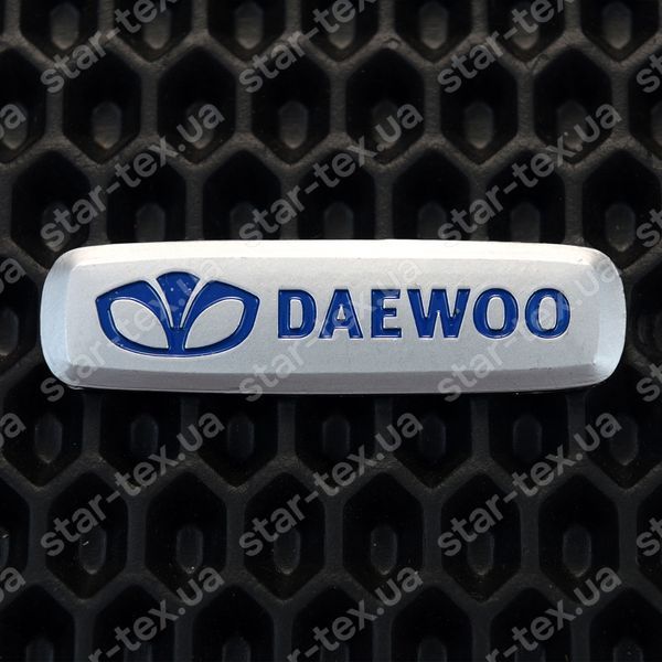 Металлический логотип для автомобильных ковриков Daewoo 17193-04-14-00 фото 2