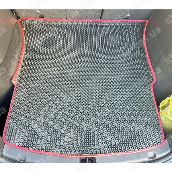 Килимок до багажника на Tesla Model Y (2018 - 2025) задній 5 місць EVA/Ромб Чорний/Чорний 14841-01-21-41 зображення 4