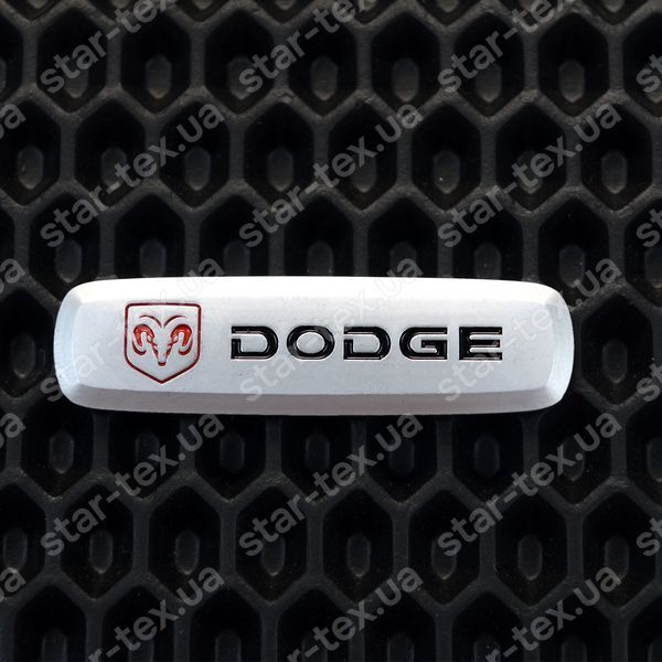 Металлический логотип для автомобильных ковриков Dodge 17193-04-16-00 фото 2