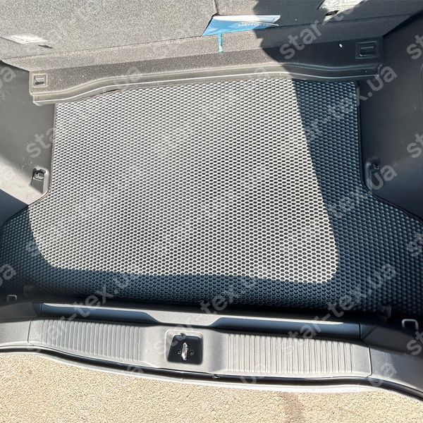 Килимок до багажника на Honda e:NS1 (2021 - ) нижня полка EVA/Ромб Чорний/Чорний 13599-01-21-41 зображення 6