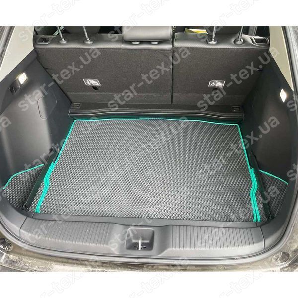 Килимок до багажника на Honda e:NS1 (2021 - ) нижня полка EVA/Ромб Чорний/Чорний 13599-01-21-41 зображення 3