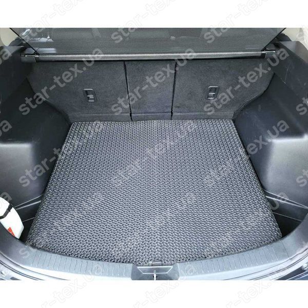 Килимок до багажника на Mazda CX-5 I (KE) (2012 - 2017) EVA/Ромб Чорний/Чорний 11825-01-21-41 зображення 4