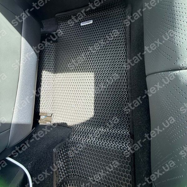 Комплект ковриков EVA/Ромб в салон на BYD Qin Plus DM-I (2025 - ) Черный/Черный 17950-01-21-41 фото 16