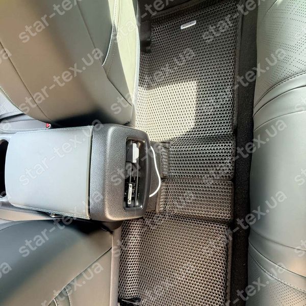 Комплект ковриков EVA/Ромб в салон на BYD Qin Plus DM-I (2025 - ) Черный/Черный 17950-01-21-41 фото 14