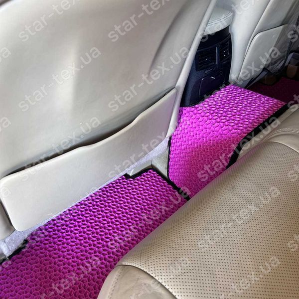 Комплект килимків EVA/Ромб до салону на Lexus IS II (XE20) (2005 - 2013) седан задній привід Чорний/Чорний 14984-01-21-41 зображення 7