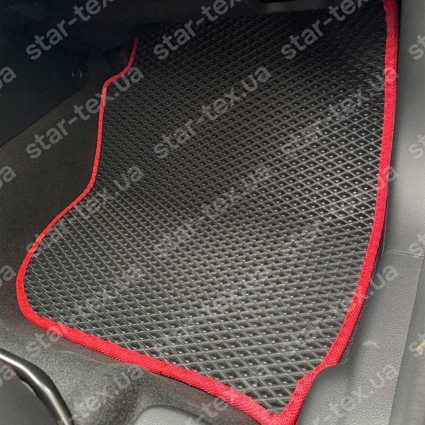 Комплект ковриков в салон на Honda MN-V (2019 - ) EVA/Ромб Черный/Черный 11005-01-21-41 фото 4