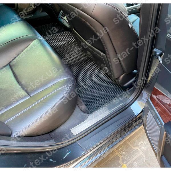 Комплект килимків EVA/Ромб до салону на Acura RLX (2014 - 2020) Чорний/Чорний 10020-01-21-41 зображення 4