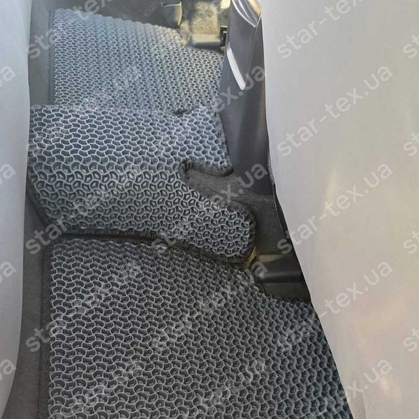 Комплект килимків до салону на Chevrolet Epica (2006 - 2014) EVA/Ромб Чорний/Чорний 10406-01-21-41 зображення 11