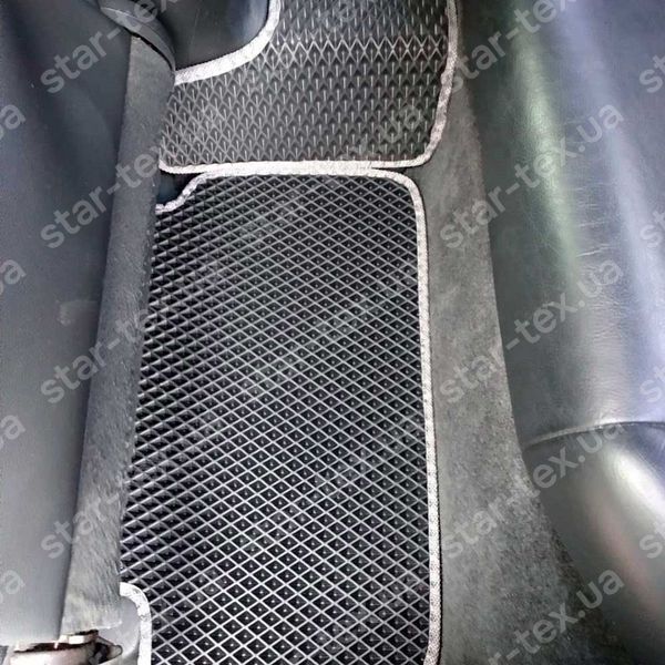 Комплект килимків EVA/Ромб до салону на Honda Accord VIII (2008 - 2012) купе Чорний/Чорний 15228-01-21-41 зображення 5