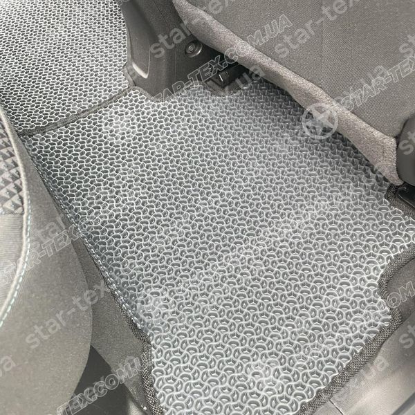 Комплект ковриков в салон на Chevrolet Bolt EV (2016 - 2023) EVA/Ромб Черный/Черный 10384-01-21-41 фото 13
