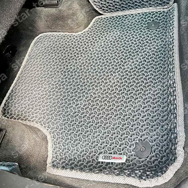 Комплект килимків EVA/Ромб до салону на Audi Q7 (4M) II (2015 - ) Чорний/Чорний 13316-01-21-41 зображення 18