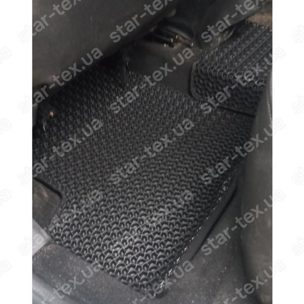 Комплект ковриков EVA/Ромб в салон на Renault Duster II (2018 - 2021) Черный/Черный 13931-01-21-41 фото 15