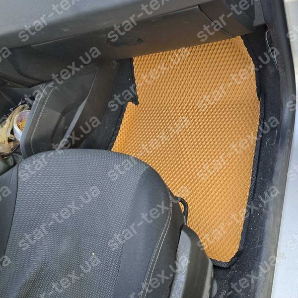 Комплект ковриков EVA/Ромб в салон на Renault Duster II (2018 - 2021) Черный/Черный 13931-01-21-41 фото 18