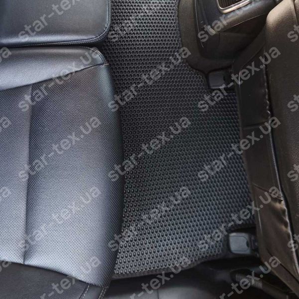 Комплект килимків до салону на KIA Sorento III (UM) (2014 - 2020) EVA/Ромб Чорний/Чорний 11371-01-21-41 зображення 12