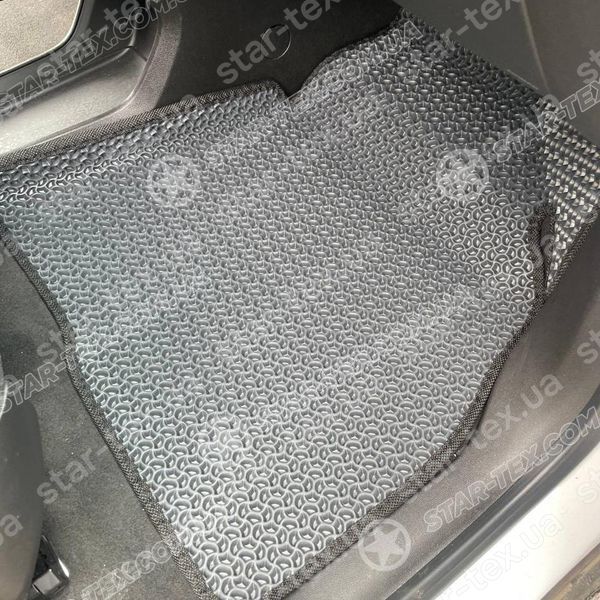 Комплект ковриков в салон на Chevrolet Bolt EV (2016 - 2023) EVA/Ромб Черный/Черный 10384-01-21-41 фото 9