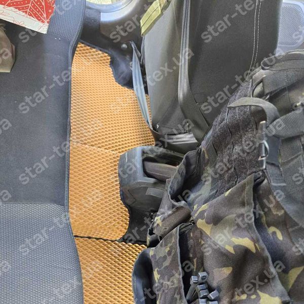 Комплект ковриков EVA/Ромб в салон на Renault Duster II (2018 - 2021) Черный/Черный 13931-01-21-41 фото 21
